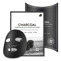 OEM Custom Charcoal Mineral Black Ampoule Подтягивающая корейская маска для лица для ухода за кожей